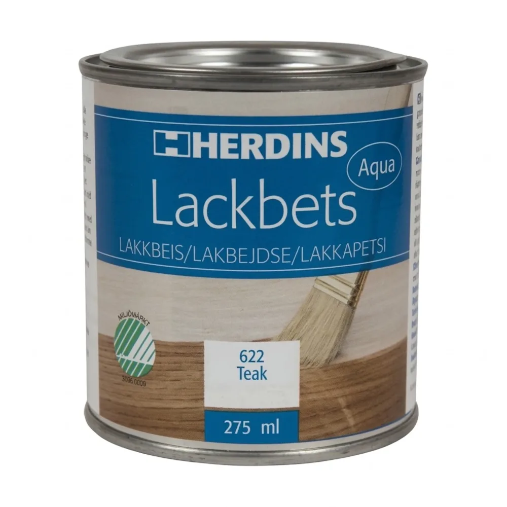 Köp Herdins Lackbets Aqua 622 Teak 275ml | Expressleverans