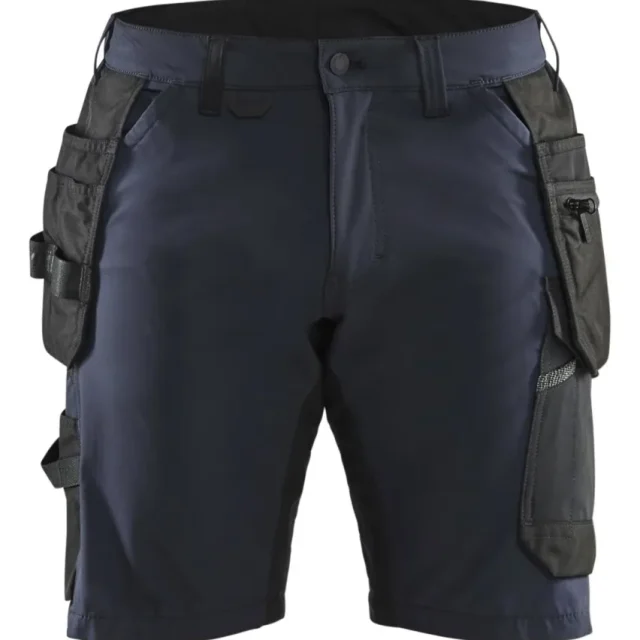 Blåkläder 152016458699C46 Arbetsshorts marinblå/svart C46