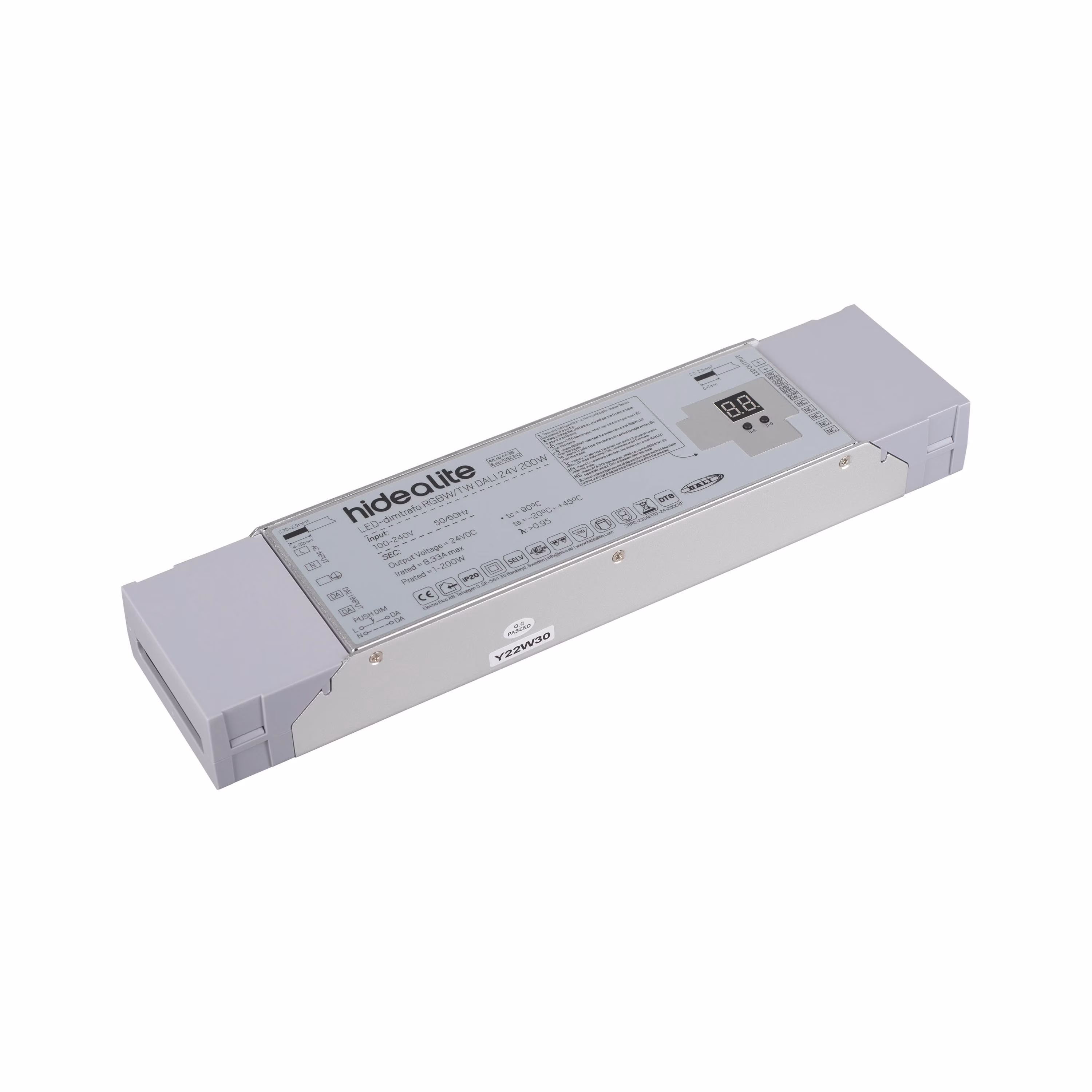 Kjøp Hide a lite LED-dimtrafo RGBW/TW DALI, 24V, 200W
