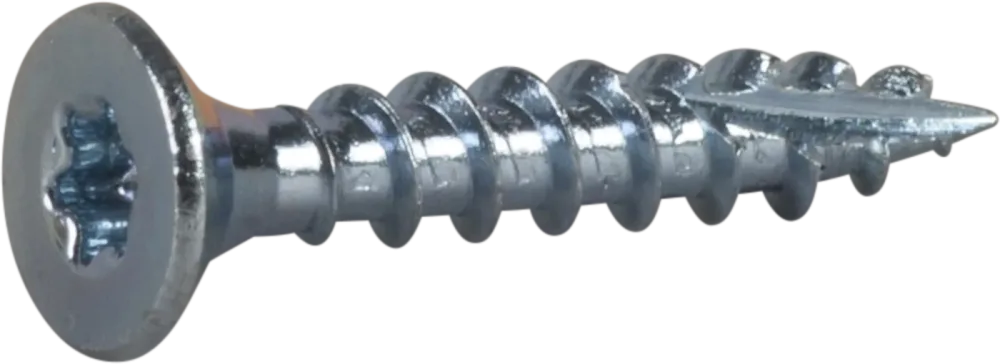ESSVE 123175 Träskruv 5 mm Ø, TX25, helgängad, försänkt, FZB 30 mm, 200-pack