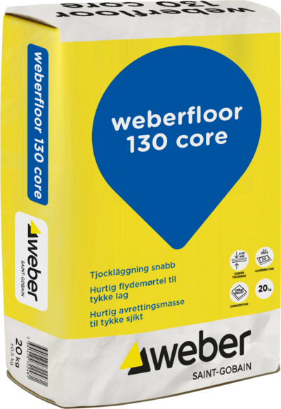 GOLVBRUK WEBER FLOOR 130 CORE 20KG