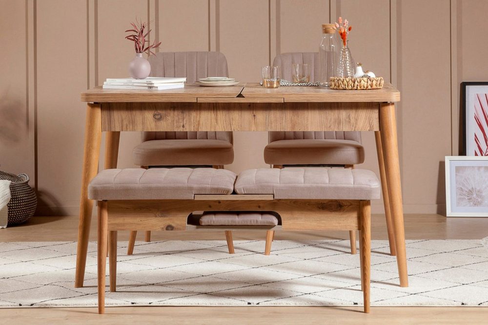 Valsot Förlängningsbar Matgrupp 129 cm