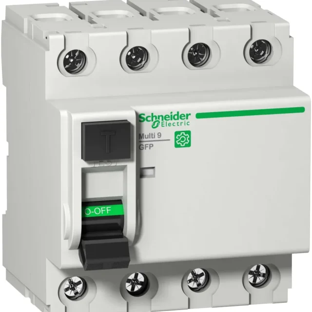 Schneider Electric Multi 9 GFP Jordfelsbrytare A-SI, 4-polig 40A, 26mA