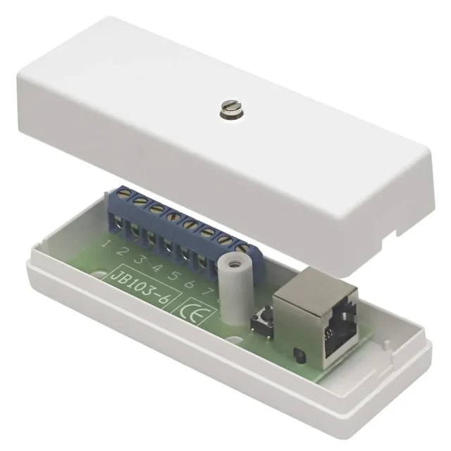 Alarmtech JB 103-6 Kopplingsdosa 8 skruvplintar