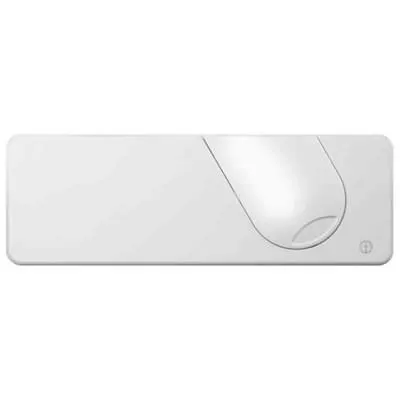 Gustavsberg GB19211011 Topplucka till inbyggd spolcistern Krom