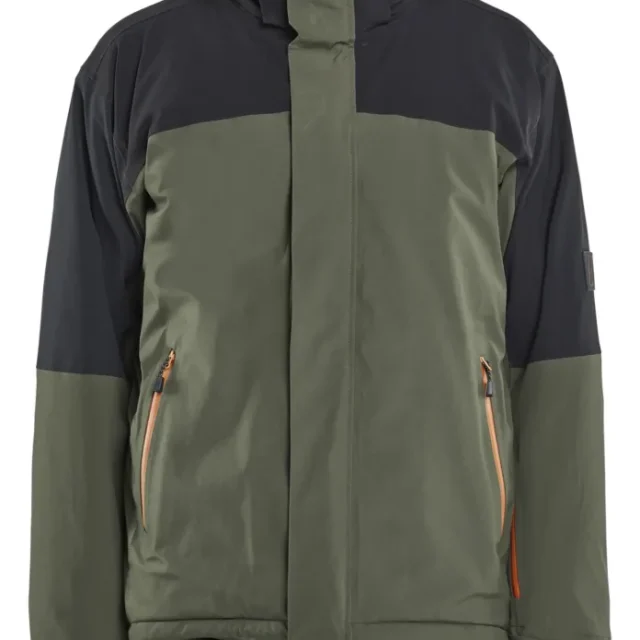 Blåkläder 499119174240XL Vinterjacka grön/rost Grön/rost