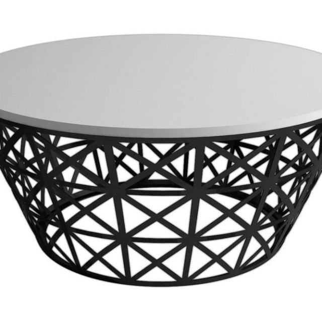 Hovdane Soffbord 90 cm Runt Avsmalnande