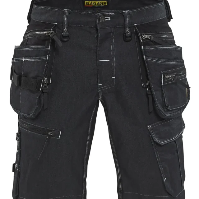 Blåkläder 1992-1141 Arbetsshorts svart, strech C44