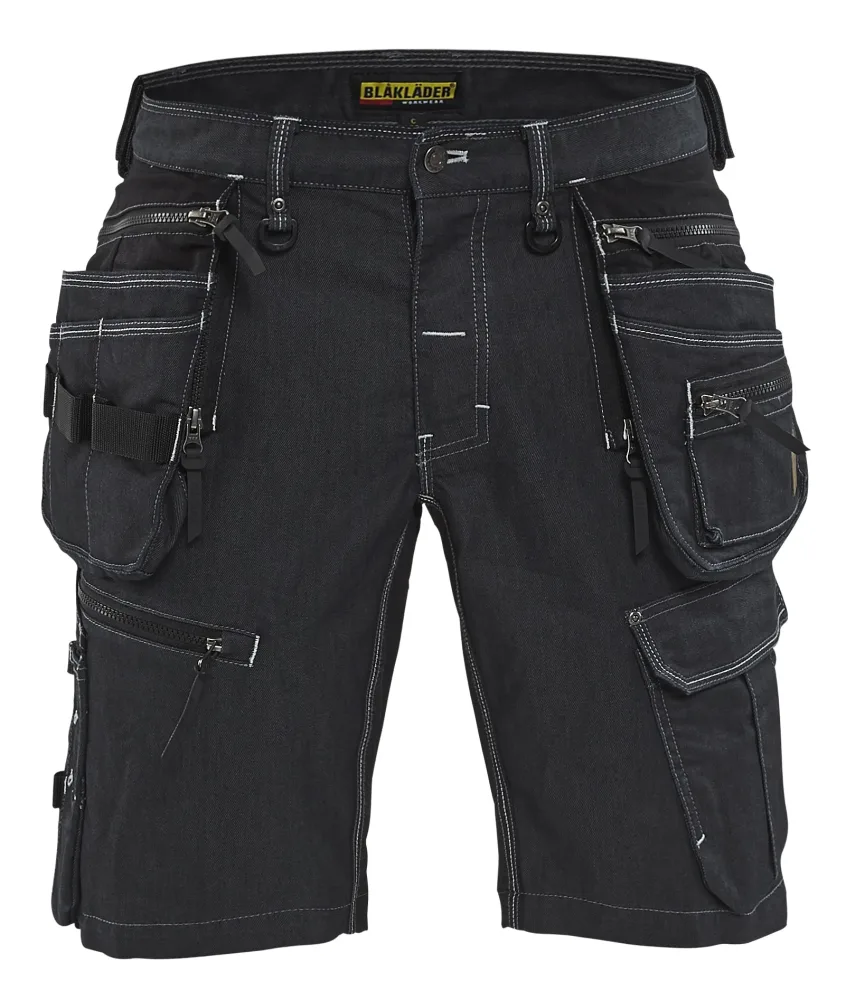 Blåkläder 1992-1141 Arbetsshorts svart, strech C44