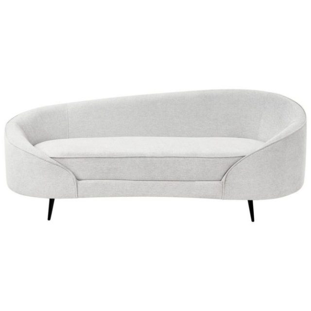 3-sitssoffa Savar Vit, Svart