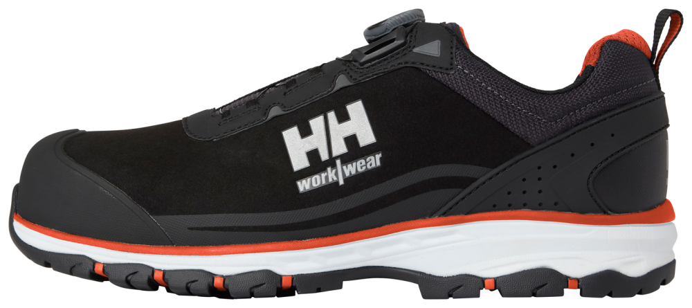 SKYDDSSKO HELLY HANSEN EVO 2 BOA S3 EN ISO, 20345 S3 SVART/ORA 42