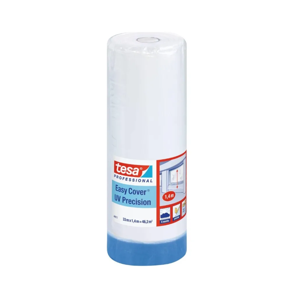 Tesa Maskeringsfolie Easy Cover 1,4x33m | Handla Nu