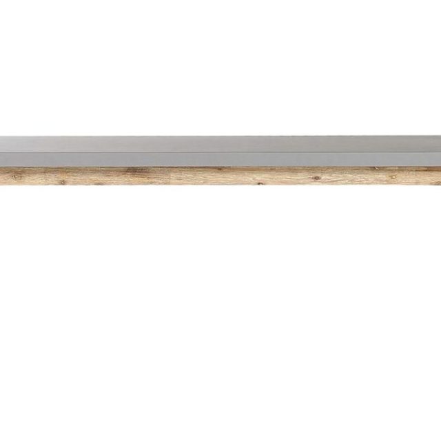 Trädgårdsbänk 160 cm grå ORIA