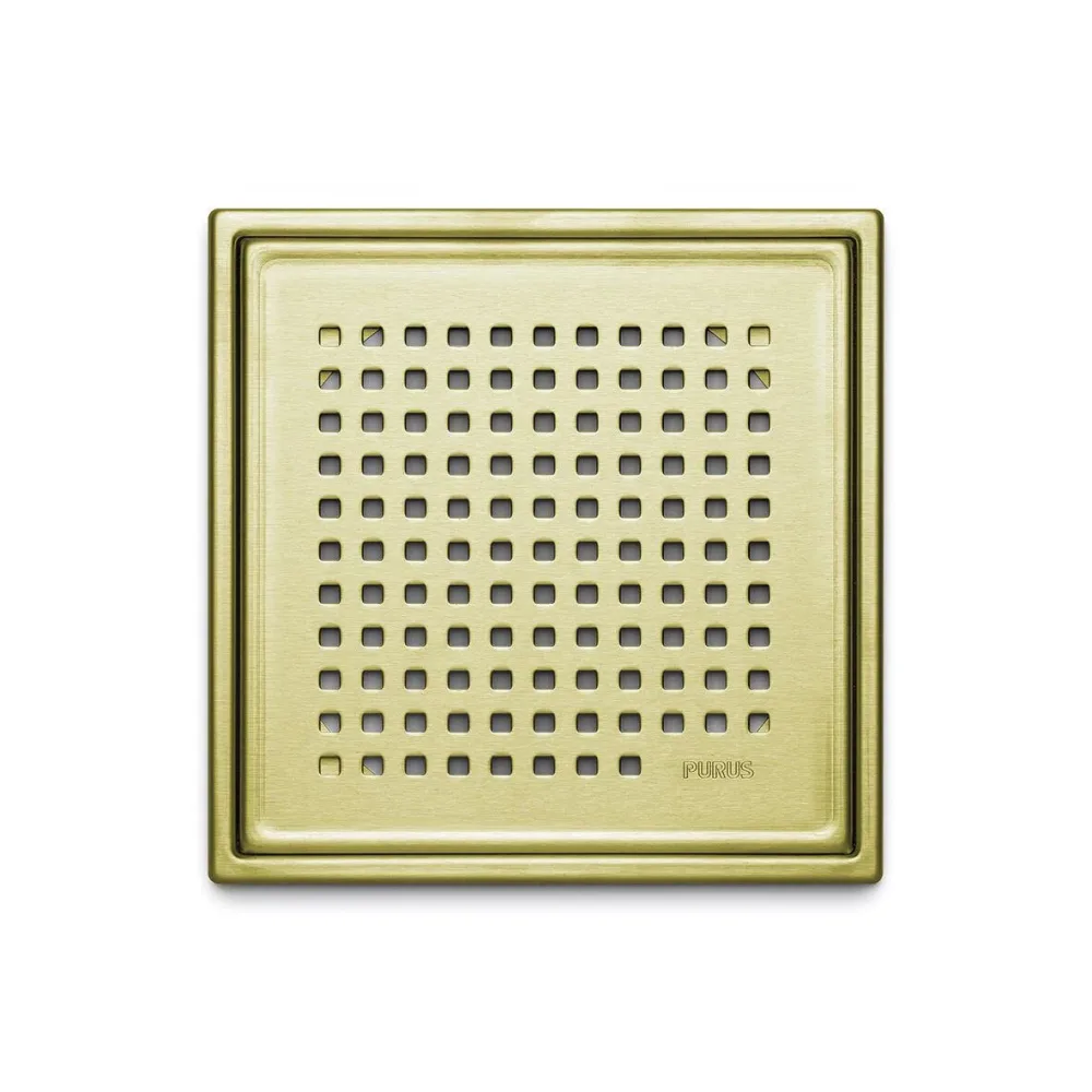 Purus Chess Klinkerram 197x197x6 mm Mässing