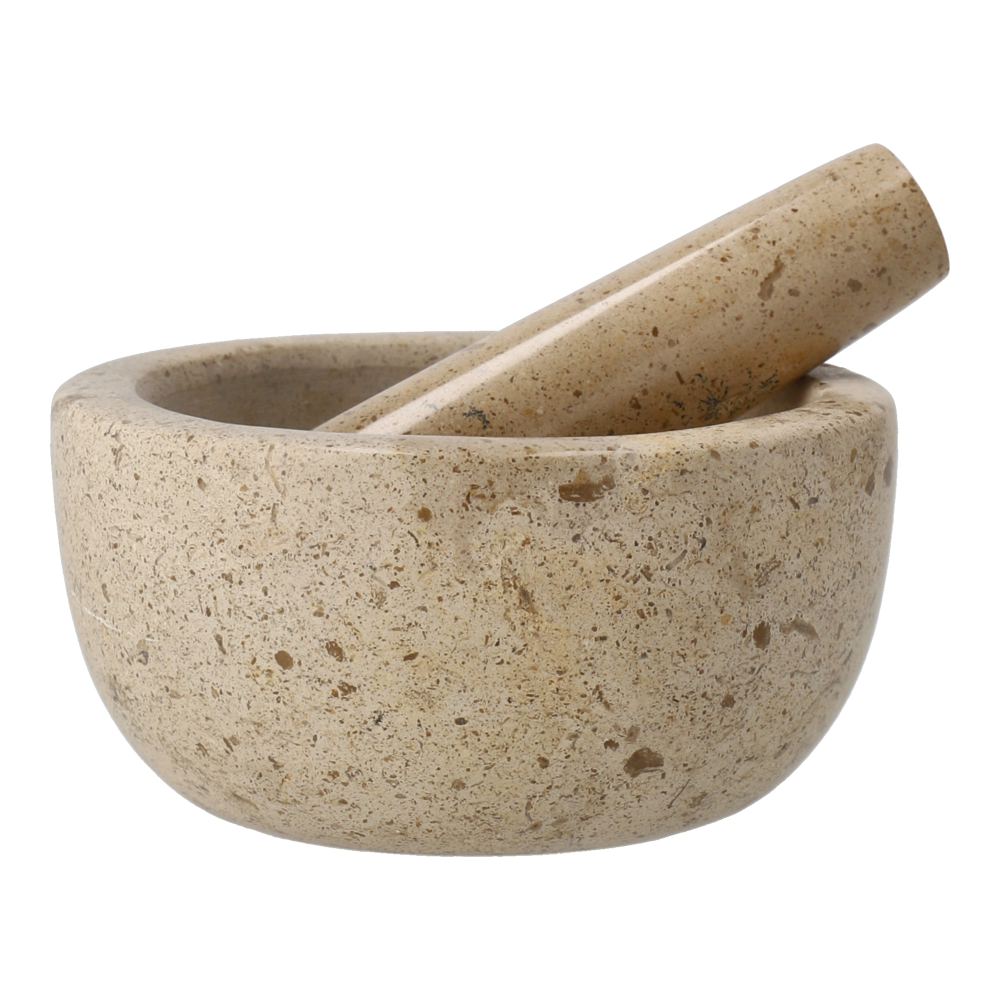Ridge mortel Ø14x7 cm, Marmor