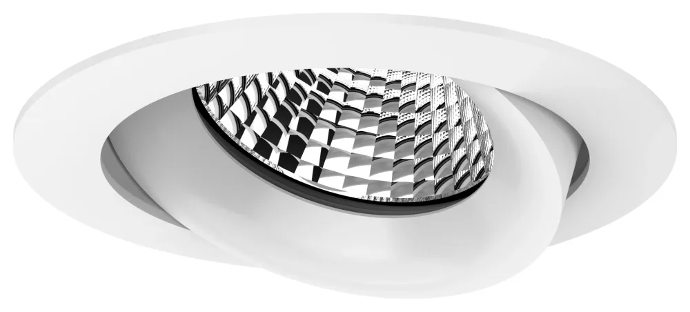 Westal WLD-R74 Downlight tilt, 6 W 3000 K, 430 lm, vit, 60° - Bild 2