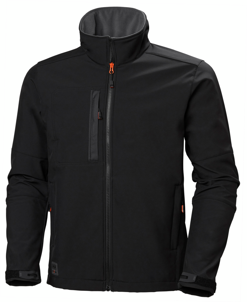 JACKA HELLY HANSEN KENSTINGTON SOFTSHELL, SVART 2XL