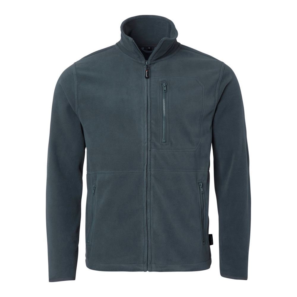 FLEECEJACKA TOP SWEDE GRÅ XL