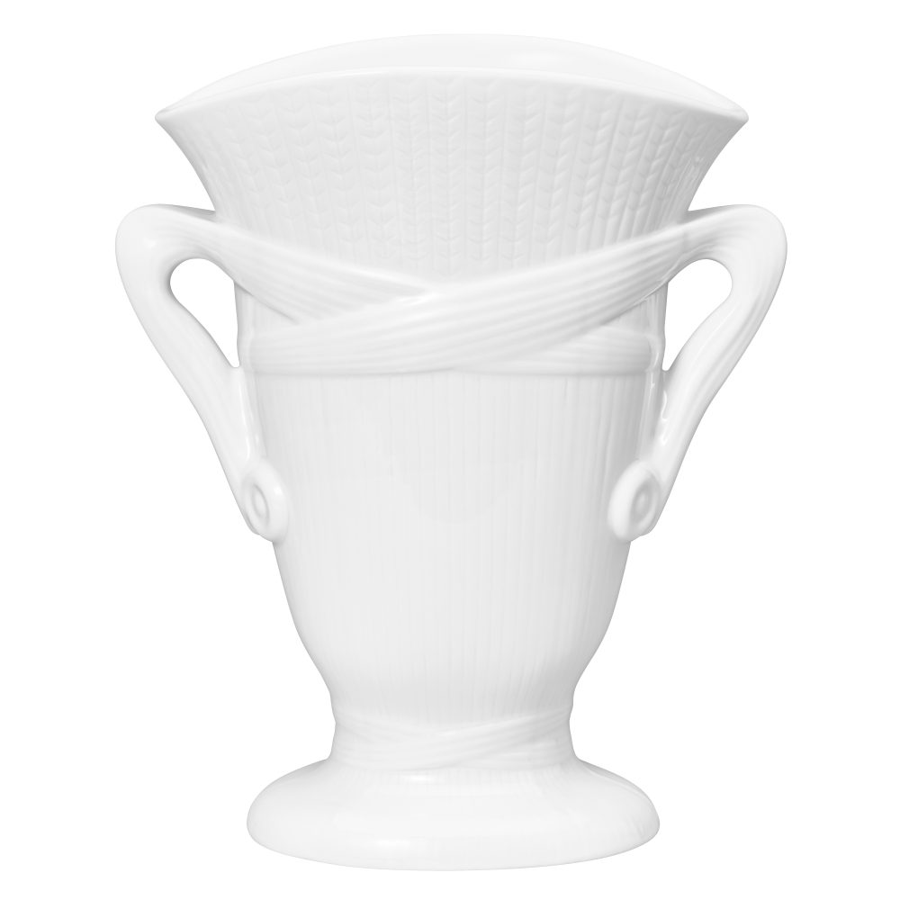 Swedish Grace vas 26 cm, Snö (vit)