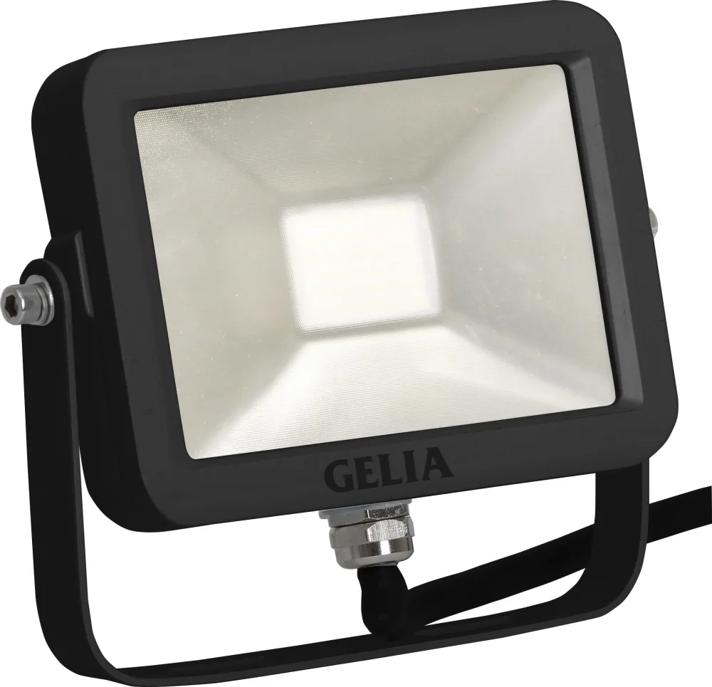 Gelia Slimline Strålkastare LED, 10 W, IP65 med frostat glas - Bild 2