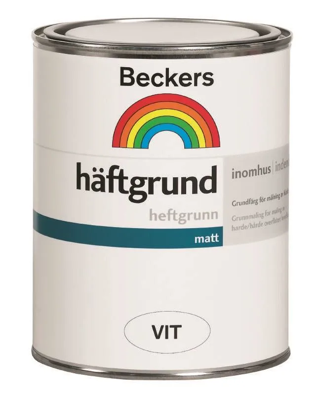 Beckers Häftgrund Grundfärg matt Vit