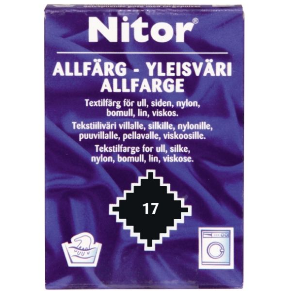 ALLFÄRG 17 SVART NITOR