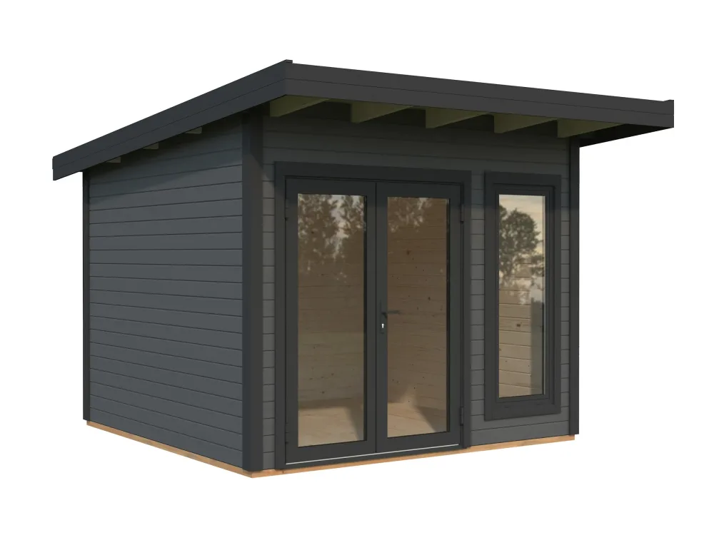 Palmako 121045 Stuga 8,4 m² Basaltgrå + antracit