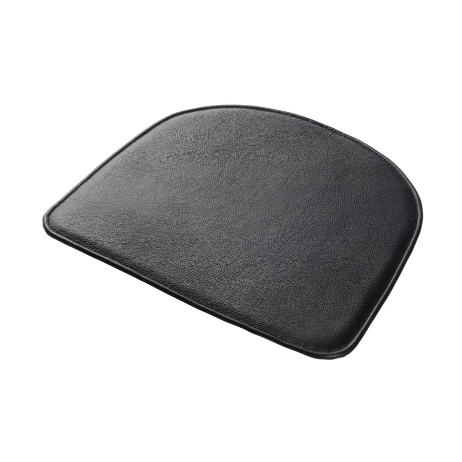 R5 Nøje J48 sittdyna, Black leather