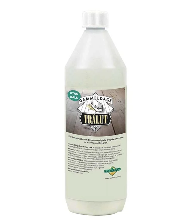 Gammeldags Trälut utan kalk 2.5L