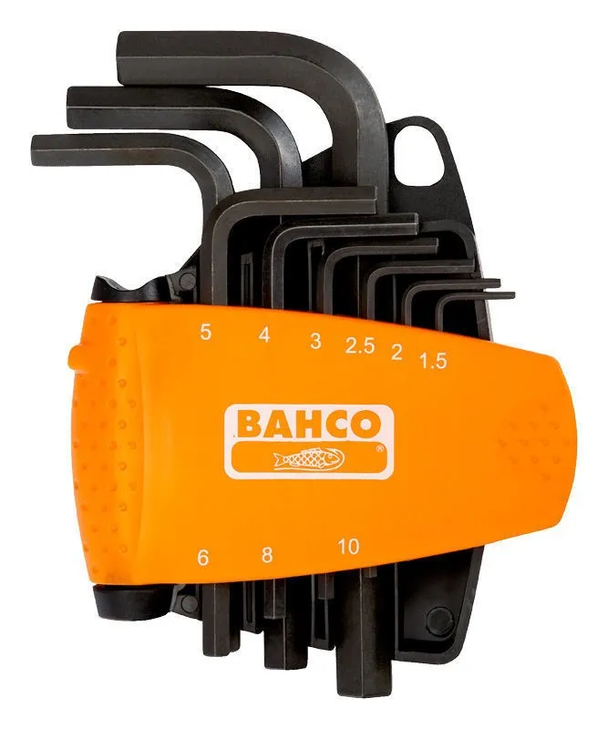 Bahco BE-9578 Insexnyckelsats 9-delar 1.5-10mm