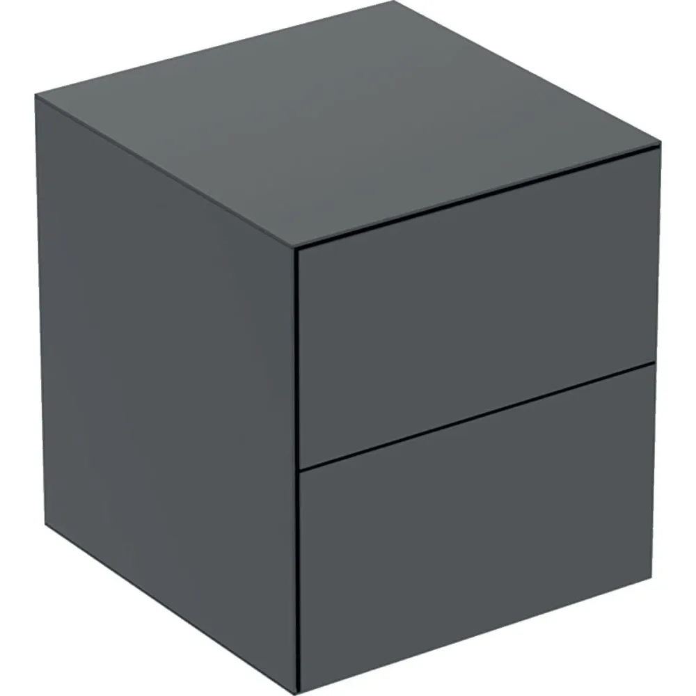 Geberit ONE 505.077.00.1 Sidoskåp 45 cm, 2 lådor Vit, blank