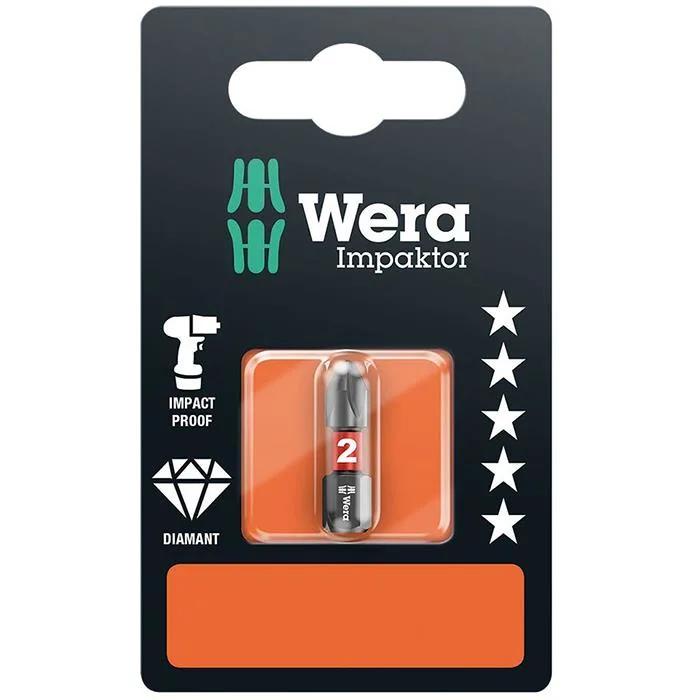 Wera Impaktor PZ2 Bits 50 mm - Bild 2