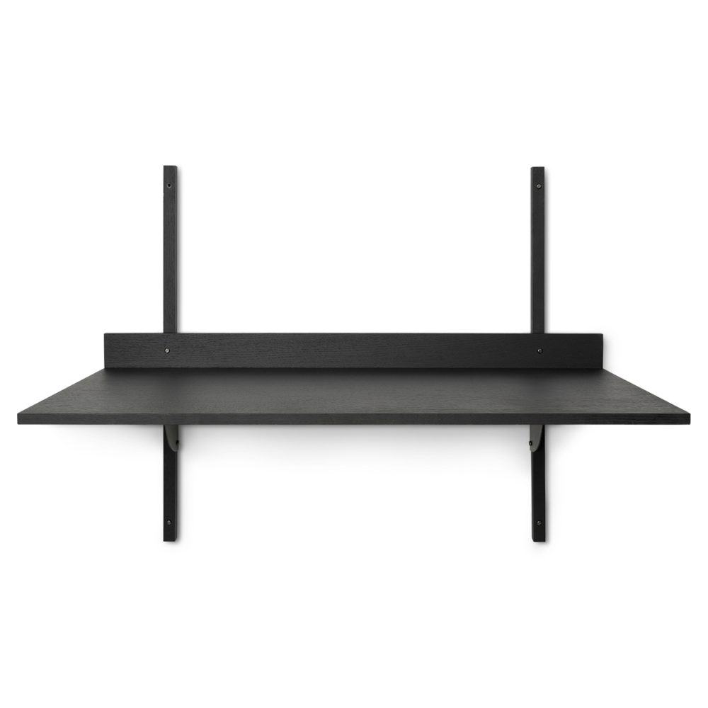 Sector skrivbord, Black ash-black brass
