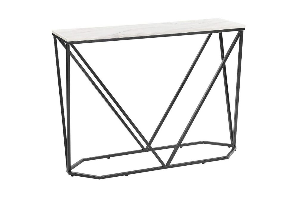 Konsolbord Hazen Vit, Svart