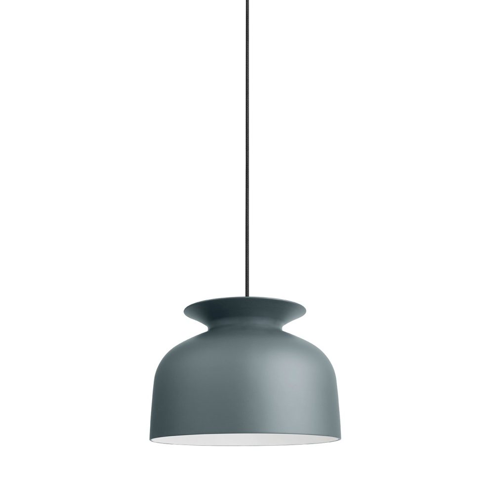 Ronde taklampa stor, pigeon grey (ljusgrå)