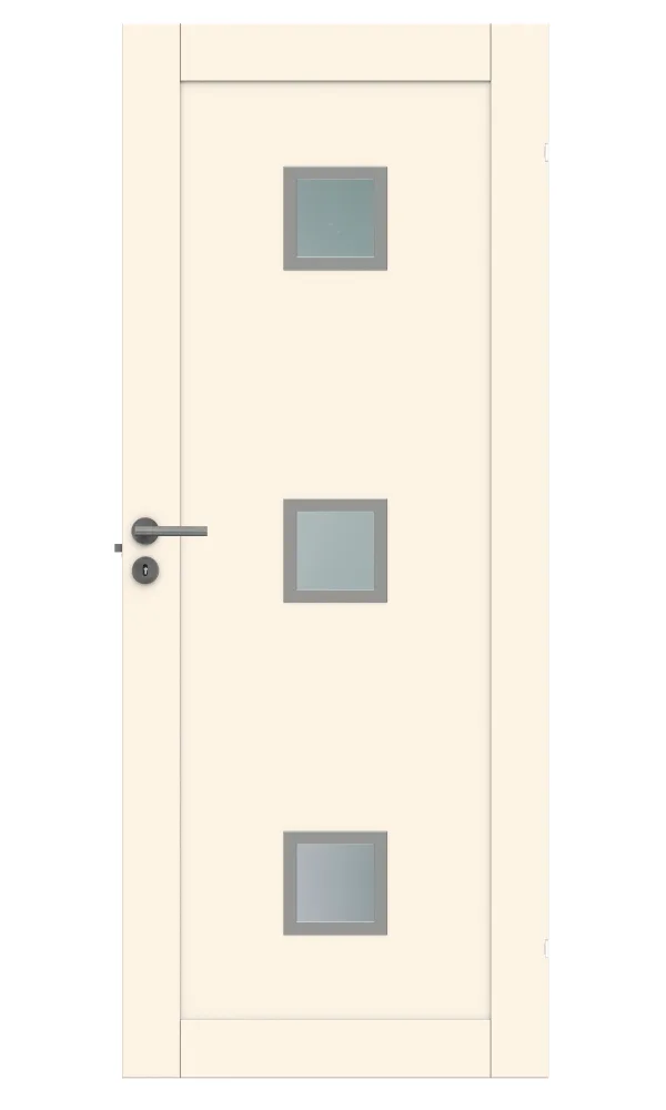 Swedoor Unique GWA 01L 320 Innerdörr vit (S 0502-Y) 725x2040 mm