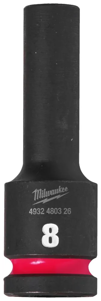 Milwaukee Shockwave Impact Duty Krafthylsa 1/2" fyrkant, djup 11 mm