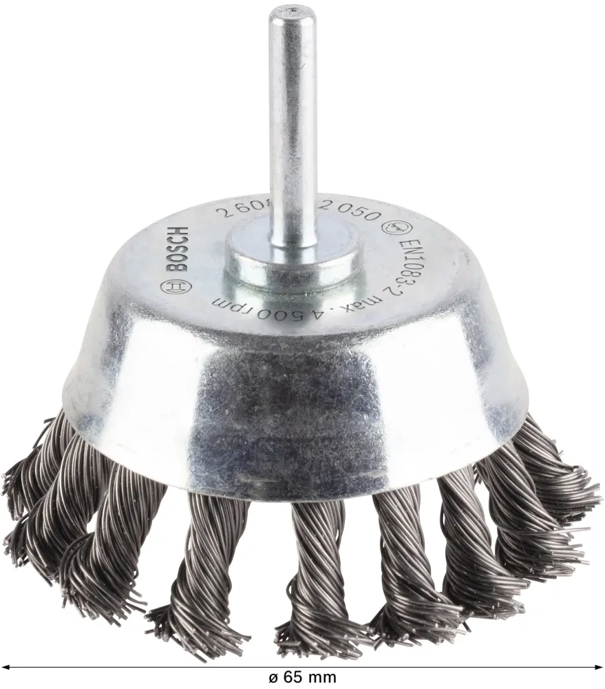 Bosch 2608622050 Stålkoppsborste 65mm, 0.5mm