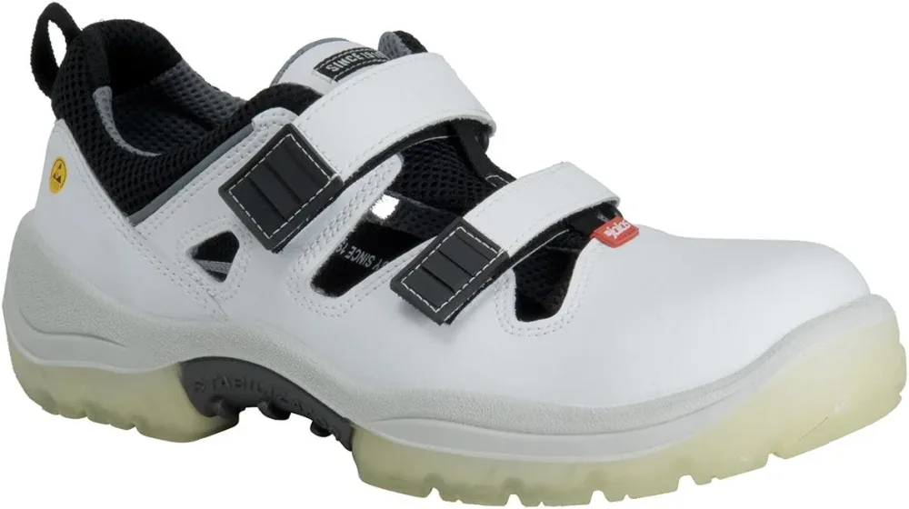 Jalas 3510 Respiro Skyddssandal S1, vit 45