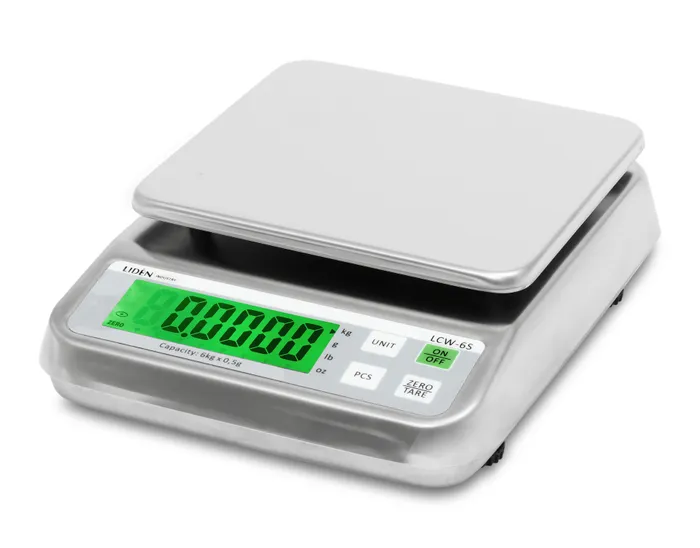 ROSTFRI BÄNKVÅG LCW-6S, 6KG X 0,5G