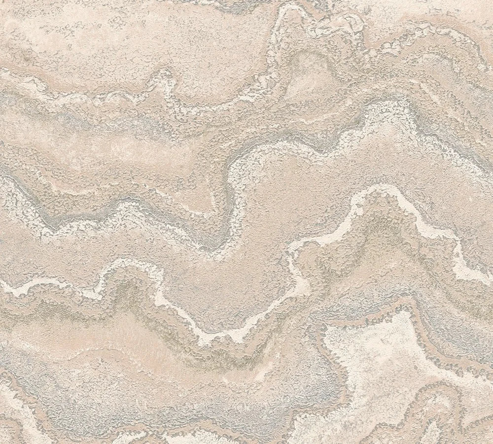 Living Walls Stories of life 39659-6 Tapet Metallic/beige
