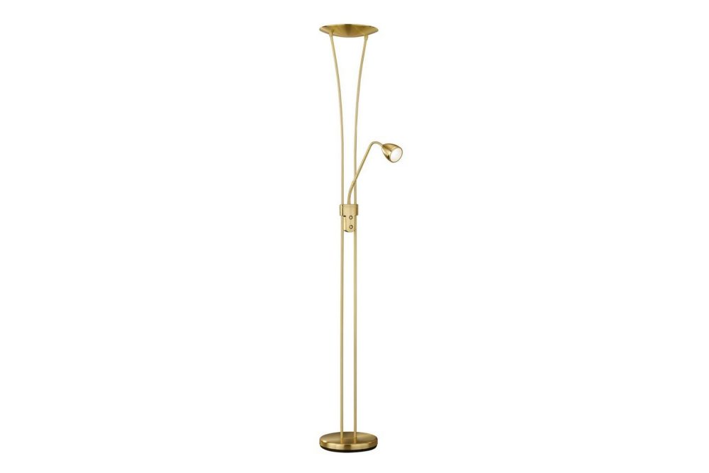 Golvlampa TRIO Arizona Mässing