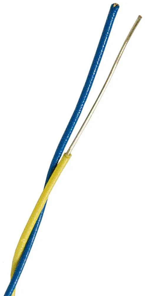Nexans ENUBB Telekabel 2 x 0.5 mm, 600 m, blå/gul
